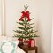 Northlight Alpine Coral Artificial Christmas Tree with Metal Base - 3' - Clear Lights